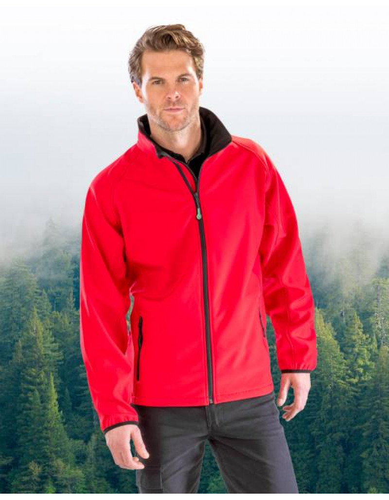 Jachetă softshell cu 2 straturi pentru bărbați, imprimabilă